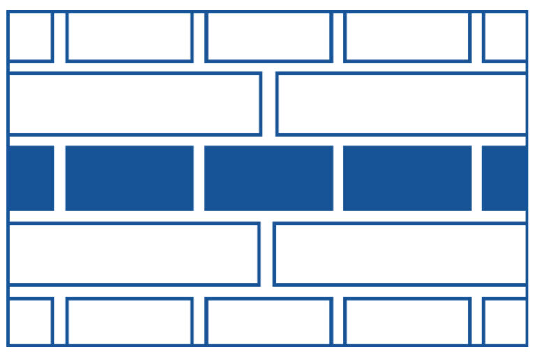 krydsforbandt sten halve sten billede